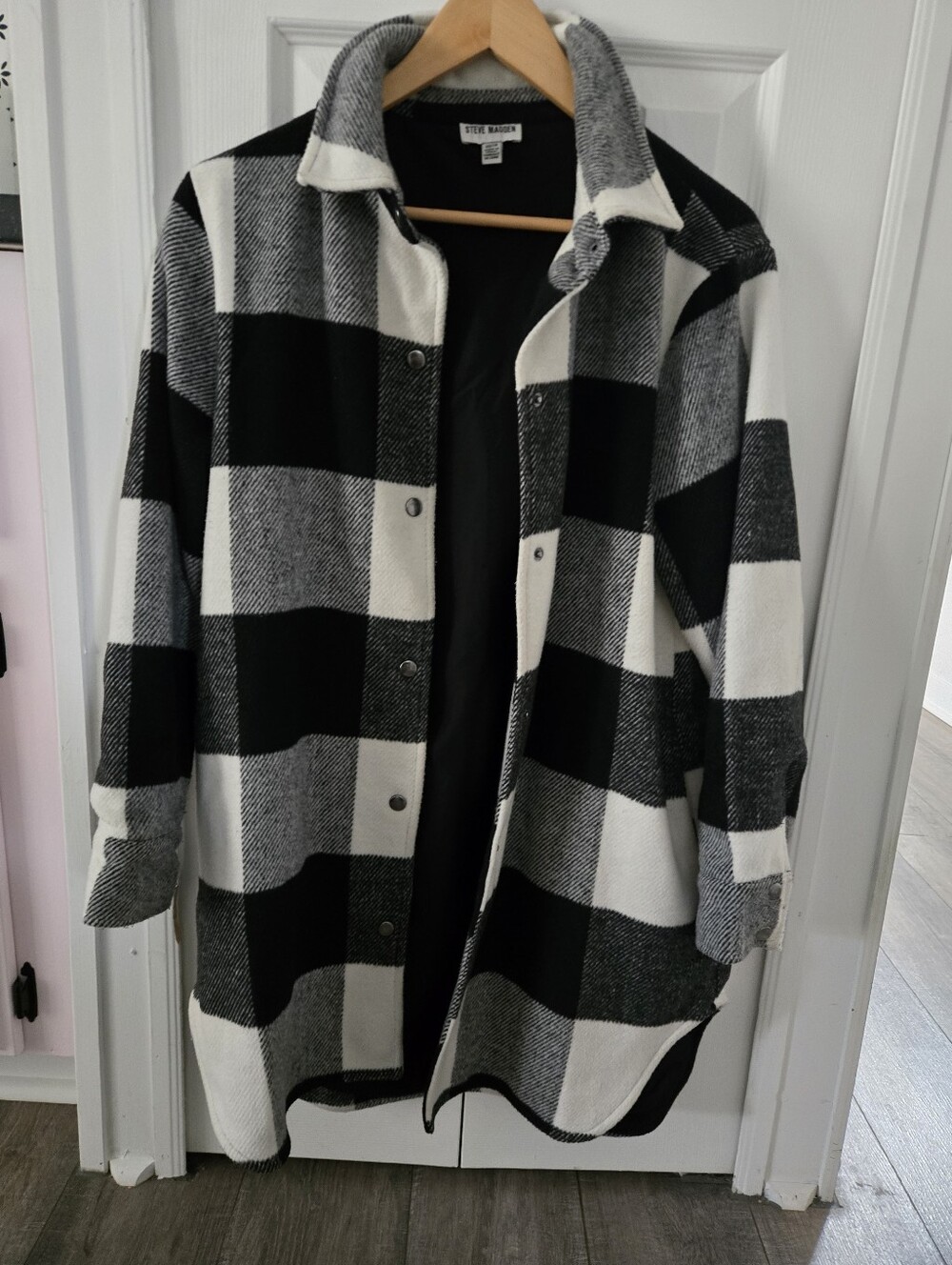 Steve Madden Plaid Jacket
